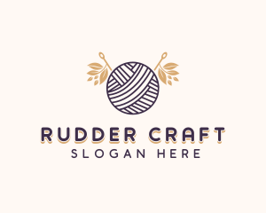 Handmade Yarn Crochet logo design