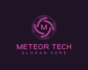 Technology AI Company logo design