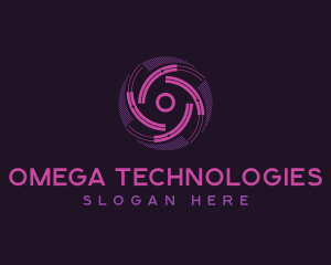 Technology AI Company logo design