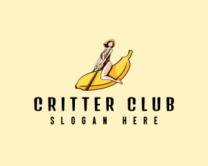 Sexy Banana Rodeo logo design