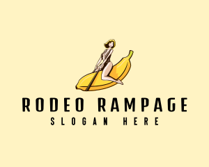 Sexy Banana Rodeo logo design