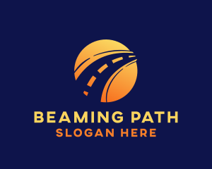 Highway Pavement Road logo design