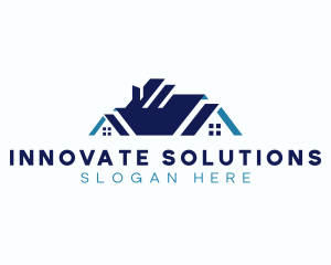 Real Estate House Roof logo