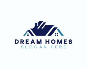 Real Estate House Roof logo