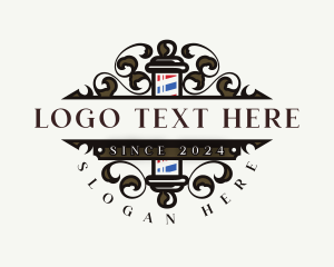 Barbershop Haircut Groomer logo