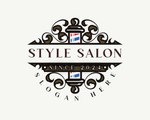 Barbershop Haircut Groomer logo design