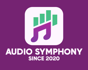 New Audio Streaming App logo design