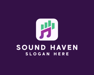 New Audio Streaming App logo