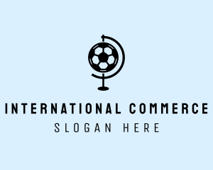 International Soccer Tournament logo design