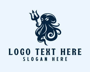 Squid Mythology Monster logo