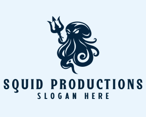 Squid Mythology Monster logo