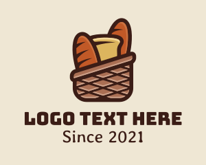 Sourdough - Bread Basket Bakery logo design