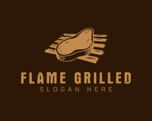 Grill Steak Dining  logo design