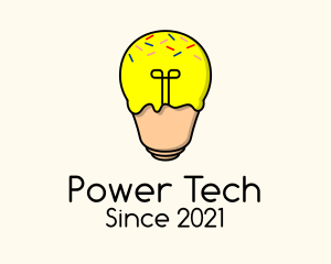 Lightbulb Ice Cream  logo