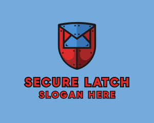 Envelope Shield Security logo design