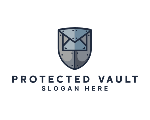 Steel Shield Mail logo design