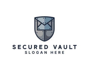 Steel Shield Mail logo design