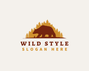 Wild Bear Forest logo design