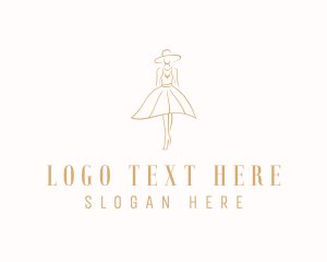 Stylist Fashion Designer Logo