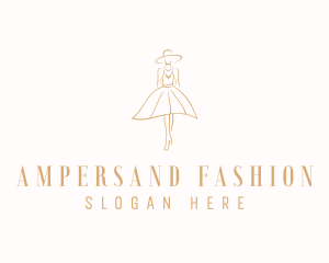 Stylist Fashion Designer logo design