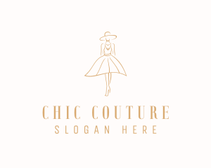 Stylist Fashion Designer logo design