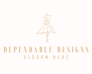 Stylist Fashion Designer logo design