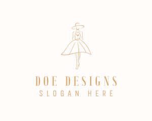 Stylist Fashion Designer logo design