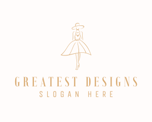 Stylist Fashion Designer logo design