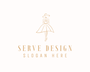 Stylist Fashion Designer logo design