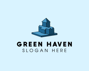 House Property Building logo design