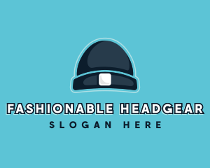 Beanie Hat Bonnet logo design