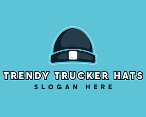 Beanie Hat Bonnet logo design