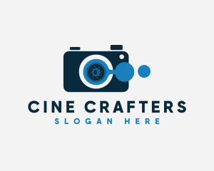 Entertainment Camera Shutter logo design