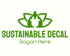 Sustainable Leaf Energy logo design