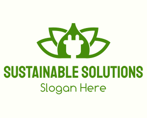 Sustainable Leaf Energy logo design