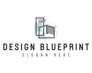 Blueprint Construction Architecture logo
