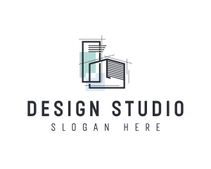 Blueprint Construction Architecture logo