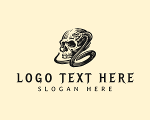 Serpent Skull Snake logo