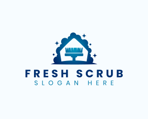 Scrub Brush Cleaning logo