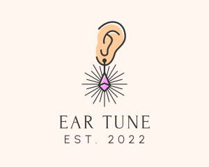 Earring Jewelry Boutique logo design