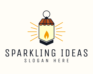 Lamp Market Bulb logo