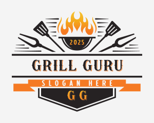 Barbecue Roast Grill logo