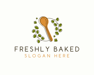 Baking Wooden Spoon logo design