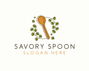 Baking Wooden Spoon logo design