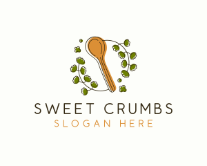 Baking Wooden Spoon logo design