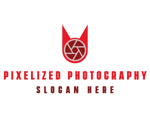 Fox Camera Shutter logo design