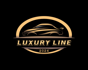 Luxury Automobile Car logo design