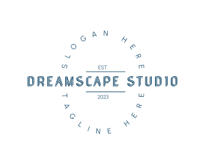 Generic Hipster Studio logo design