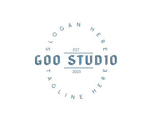 Generic Hipster Studio logo design