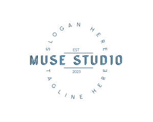 Generic Hipster Studio logo design